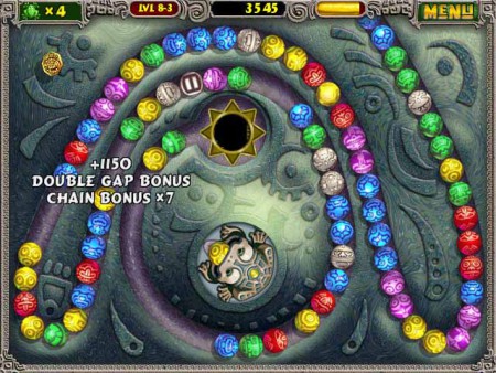 Game Bắn Bóng ZuMa